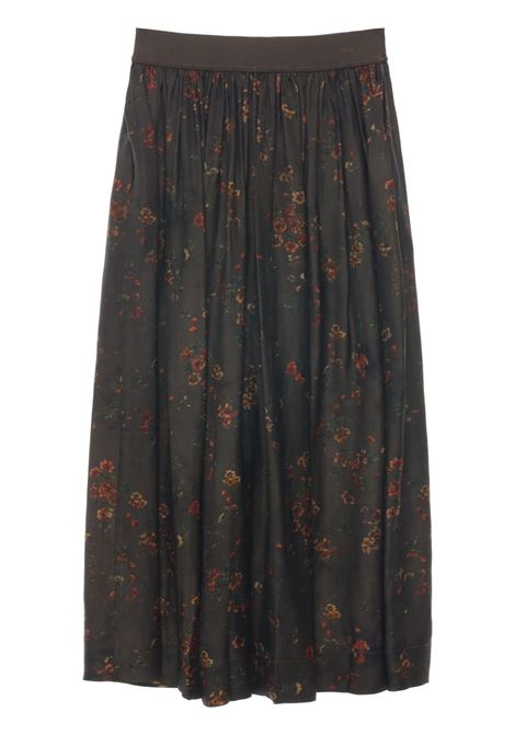 gillian skirt woman brown and red UMA WANG | UP2002UW067